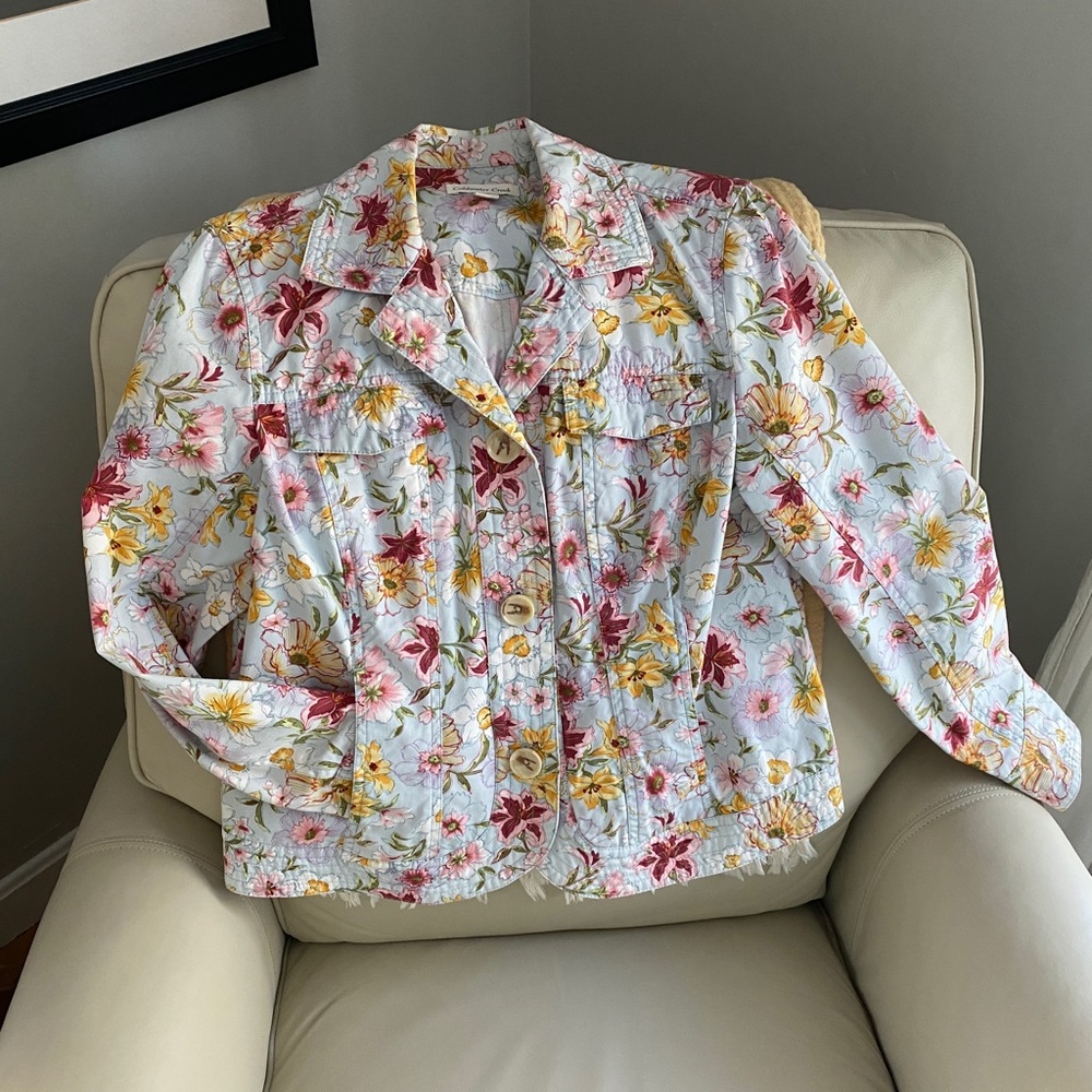 🌻Floral Women's Jacket - Picture 9 of 16